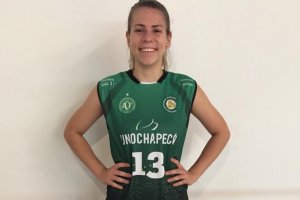 Atleta de Chapecó na Seleção Brasileira de Vôlei