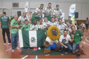 Volei Masculino de Chapec&oacute; &eacute; Vice nos JASC 2019