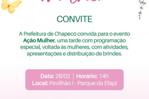 Dia da Mulher ser&aacute; comemorado neste s&aacute;bado (28) em Chapec&oacute;
