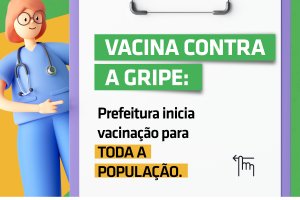 Vacinação para a Gripe é liberada para a população em geral