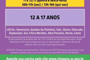 Vacina: agendamento reaberto para adolescentes; segunda dose ampliada