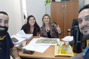 Diretoria de Habita&ccedil;&atilde;o trata sobre regulariza&ccedil;&atilde;o de &aacute;reas com gerente da Celesc