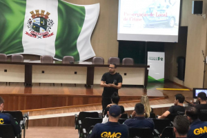 Guarda Municipal realiza instru&ccedil;&atilde;o sobre preserva&ccedil;&atilde;o de local de crime com o IGP