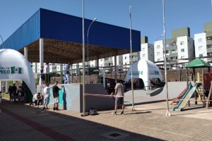 Funda&ccedil;&atilde;o Cultural de Chapec&oacute; realiza a&ccedil;&atilde;o de P&aacute;scoa no CEU das Artes