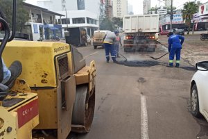 Secretaria de Infraestrutura inicia Opera&ccedil;&atilde;o Tapa-Buraco