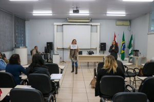 Professores participam de forma&ccedil;&atilde;o sobre Audiodescri&ccedil;&atilde;o