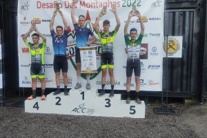 Ciclismo de Chapec&oacute; entre os cinco primeiros no Desafio das Montanhas