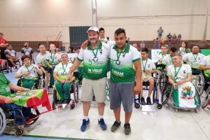 Chapec&oacute; &eacute; Tri-Vice no Campeonato Brasileiro de Handebol em cadeira de rodas