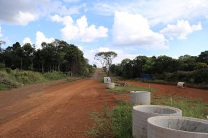 Obra do prolongamento Sul da Get&uacute;lio Vargas est&aacute; em 25%