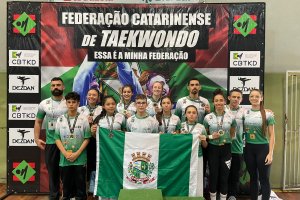 Taekwondo de Chapec&oacute; classifica cinco atletas para o Brasileiro