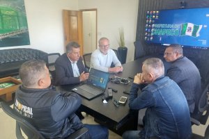Prefeito recebe secret&aacute;rio nacional do Minist&eacute;rio do Esporte
