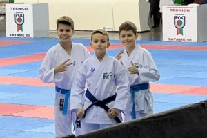Equipe de Karate conquistas medalhas na Ta&ccedil;a Santa Catarina