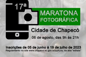 Inscri&ccedil;&otilde;es abertas para a 17&ordf; Maratona Fotogr&aacute;fica de Chapec&oacute;
