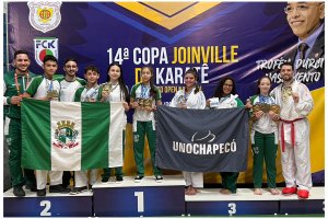 Chapecoenses conquistam 21 medalhas no Open Nacional de Karat&ecirc;