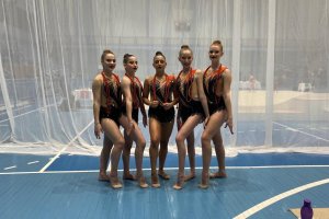 Gin&aacute;stica R&iacute;tmica de Chapec&oacute; trouxe bons resultados de Florian&oacute;polis