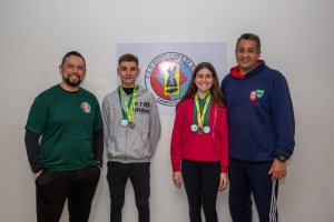 Estudantes da EBM Diogo Alves da Silva conquistam medalhas no JESC