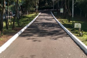 Ecoparque recebe pintura nova