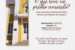 Exposi&ccedil;&atilde;o �O que tem no pr&eacute;dio amarelo?� abre dia 24 em Chapec&oacute;