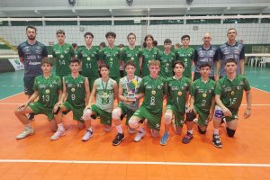 Equipe infantil de Voleibol Masculino vence Liga Oeste