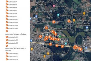Vagas de estacionamento para Efapi 2023