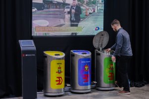 3D apresenta lixeiras subterrâneas no Parque Desbravalley