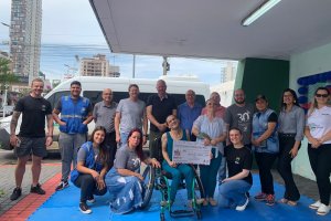 Rizzo Park doou mais de 20 mil reais para APAE de Chapec&oacute;/SC