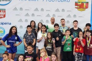 ASFREC conquista o troféu de campeã geral do Troféu Santa Catarina de Judô 