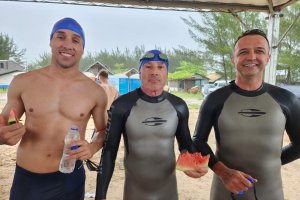 Natação de Chapecó conquista medalhas no Circuito de Águas Abertas