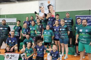 ADCTM É Campeã Geral da Liga Oeste de Tênis de Mesa