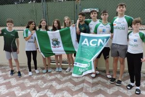 Associação Chapecoense de Natação conquista oito medalhas no estadual