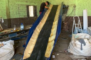 Esteira da Associação AMARLUZ é reformada