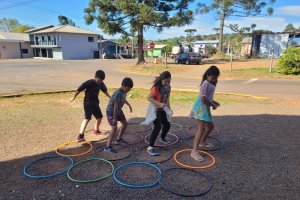 Centro de Convivência do Bormann realiza atividade com as crianças