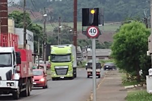 Novas lombadas na Leopoldo Sander e outras vias