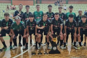 Equipe de Chapecó fica com o título da Liga Catarinense de Futsal Sub 18