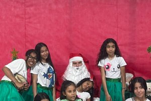 Confraternização natalina no Centro de Convivência Passo dos Fortes