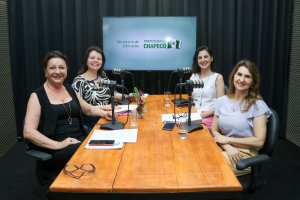 Secretaria de Educa&ccedil;&atilde;o realizou podcast de avalia&ccedil;&atilde;o das a&ccedil;&otilde;es desenvolvidas em 2023