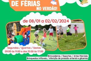 Fundação de Esporte oferece Colônia de férias para crianças e adolescentes