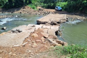 Rio Chalana receber&aacute; uma nova ponte