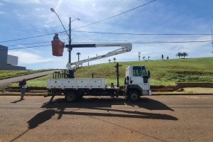 Melhorias na ilumina&ccedil;&atilde;o p&uacute;blica de Chapec&oacute;