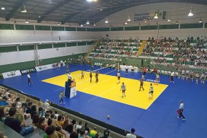 Prefeitura de Chapec&oacute;/ACV/Unoesc vence em casa pela Superliga B