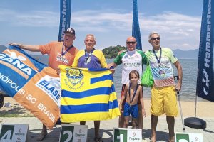 Associa&ccedil;&atilde;o Chapecoense de Nata&ccedil;&atilde;o conquista tr&ecirc;s medalhas em Florian&oacute;polis