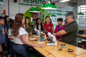 Salas de Inovação e Transformação do Conhecimento - EITC - são inauguradas em Chapecó