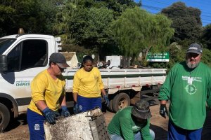 Bairro Santo Antônio recebeu mutirão de combate à Dengue