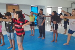 Aulas de Karat&ecirc; para crian&ccedil;as e adolescentes em Chapec&oacute;