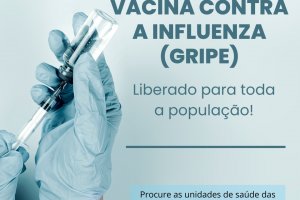 Vacina da Influenza liberada para todos os p&uacute;blicos