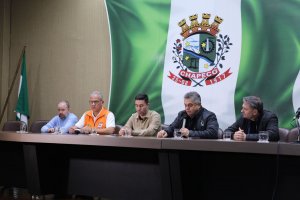 Reuni&atilde;o de trabalho alinha detalhes das a&ccedil;&otilde;es em Arroio do Meio