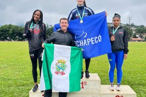 Prefeitura de Chapec&oacute;/CAC/Unochapec&oacute; conquista medalhas no Estadual adulto