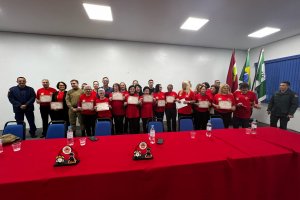 Idosos concluem a capacitação do Projeto Cuidando do Amanhã