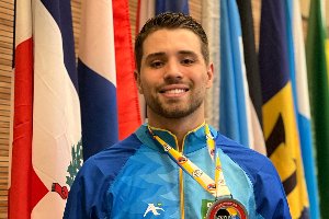 Atleta de Chapec&oacute; &eacute; vice-campe&atilde;o Pan-americano de Karat&ecirc;