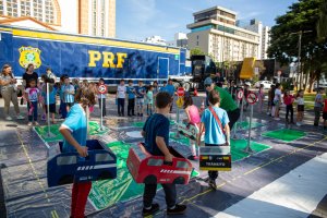 Projeto �Educa&ccedil;&atilde;o para o Tr&acirc;nsito� acontece esta semana na Pra&ccedil;a Coronel Bertaso